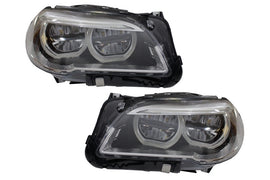 Fari Anteriori Full LED BMW Serie 5 F10 F11 (2011-2013) Angel Eyes