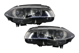 Fari Anteriori Full LED BMW Serie 5 F10 F11 (2011-2013) Angel Eyes