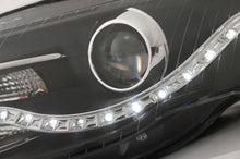 Carica l&#39;immagine nel visualizzatore di Gallery, Fari Anteriori LED DRL DAYLIGHT Audi A4 B7 (11.2004-03.2008) Nero