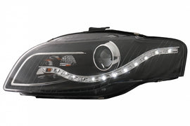 Fari Anteriori LED DRL DAYLIGHT Audi A4 B7 (11.2004-03.2008) Nero