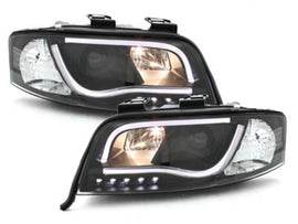 Fari Anteriori LED DRL Audi A6 4B (1997-2001) Nero