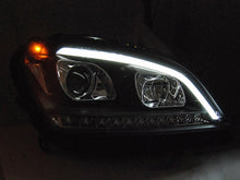 Load image into Gallery viewer, Fari Anteriori Tube Light Mercedes M-Class W164 (2005-2008) Nero con Freccia Sequenziales