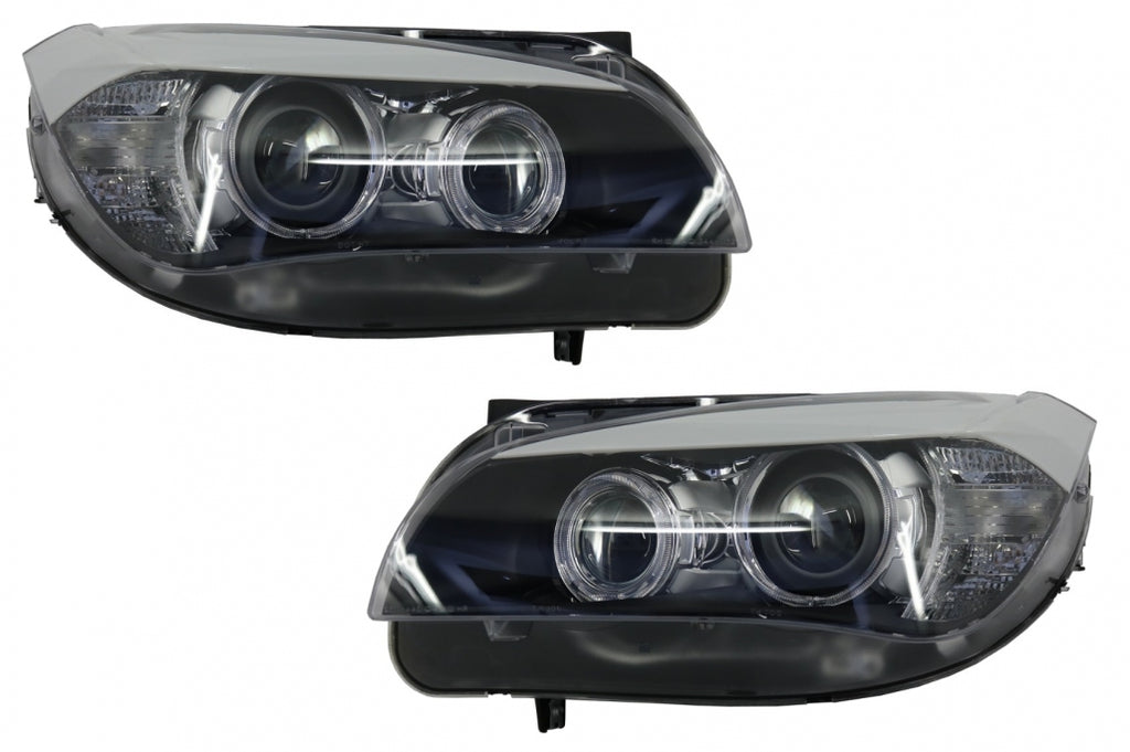 LED Fari Anteriori Angel Eyes BMW X1 E84 (2009-2012) Xenon Look