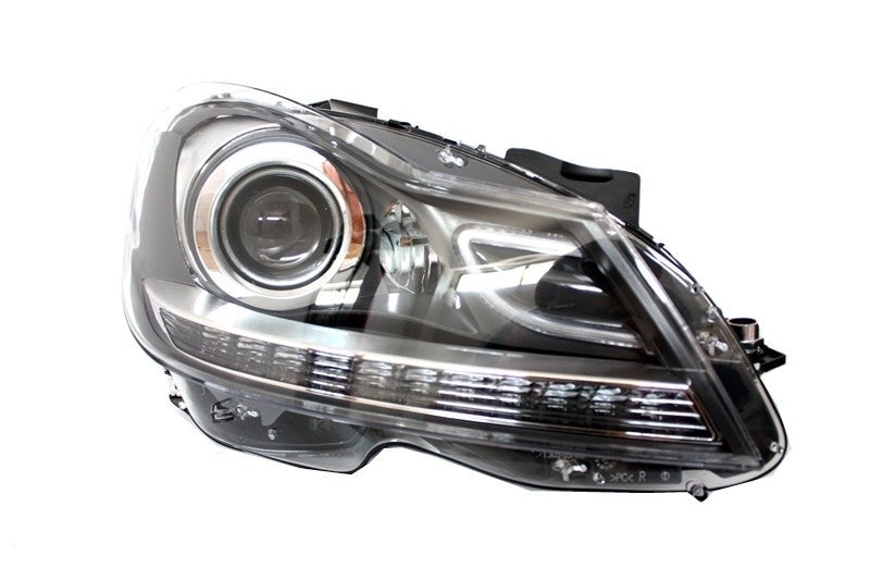 Fari Anteriori LED DRL Bi-Xenon Mercedes Classe C W204 Facelift (2011-2014)