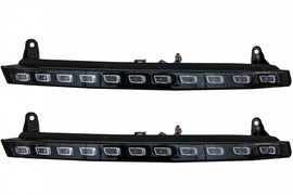LED DRL Daytime Running Lights Audi Q7 4L (2006-2009) Turning Lights Facelift Design