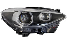 Carica l&#39;immagine nel visualizzatore di Gallery, Fari Anteriori LED DRL Angel Eye BMW Serie 1 F20 F21 (2011-2014) Nero