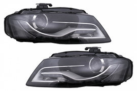 Fari Anteriori LED DRL Daytime Running Lights AUDI A4 B8 8K (2009-10.2011) Nero