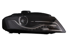 Load image into Gallery viewer, Fari Anteriori LED DRL Audi A4 B8 8K (04.2008-2011) con Daytime Running Lights Nero