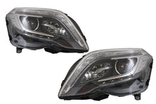 Carica l&#39;immagine nel visualizzatore di Gallery, Fari Anteriori LED DRL Mercedes GLK X204 (2013-2015) Facelift Design