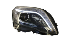 Carica l&#39;immagine nel visualizzatore di Gallery, Fari Anteriori LED DRL Mercedes GLK X204 (2013-2015) Facelift Design