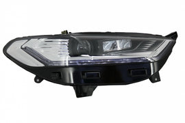 LED DRL Fari Anteriori Xenon Look Ford Mondeo MK5 (2013-2016) Flowing Dynamic Sequential Turning Lights Chrome