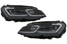 Carica l&#39;immagine nel visualizzatore di Gallery, Fari Anteriori LED Bi-Xenon Look VW Golf MK7 VII (2012-2017) Facelift MK7.5 R Line Design con Luci di svolta dinamiche sequenziali