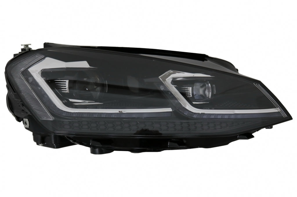 Fari Anteriori LED Bi-Xenon Look VW Golf MK7 VII (2012-2017) Facelift MK7.5 R Line Design con Luci di svolta dinamiche sequenziali