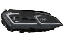 Carica l&#39;immagine nel visualizzatore di Gallery, Fari Anteriori LED Bi-Xenon Look VW Golf MK7 VII (2012-2017) Facelift MK7.5 R Line Design con Luci di svolta dinamiche sequenziali