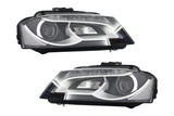 LED Fari Anteriori Audi A3 8P1 (2008-2012) Design nero Crystal-Clear