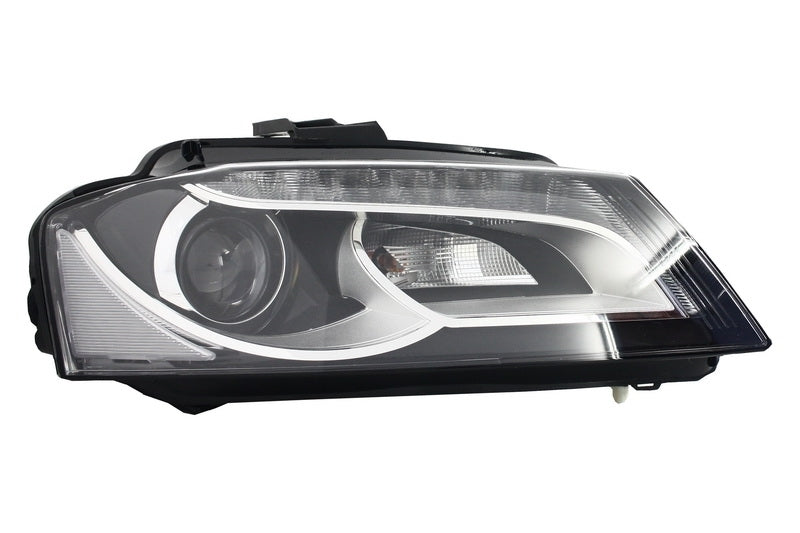 LED Fari Anteriori Audi A3 8P1 (2008-2012) Design nero Crystal-Clear