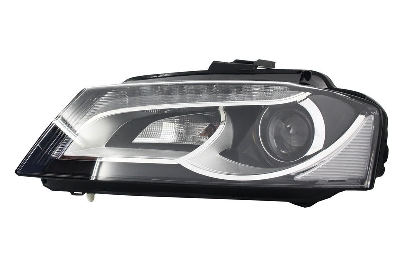 LED Fari Anteriori Audi A3 8P1 (2008-2012) Design nero Crystal-Clear