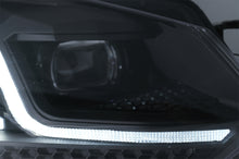 Carica l&#39;immagine nel visualizzatore di Gallery, LED Fari Anteriori VW Golf 6 (2008-2013) with Facelift G7.5 Look nero Flowing Dynamic Sequential Turning Lights LHD