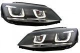 Fari Anteriori LED VW Jetta Mk6 VI (2011-2017) GTI 3D U Bi-Xenon Design