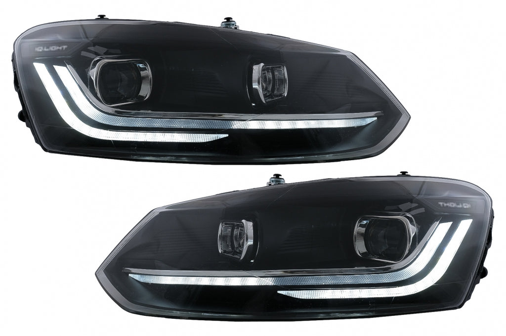 Fari Anteriori LED VW Polo Mk5 6R 6C (2010-2017) Luce di svolta sequenziale dinamica