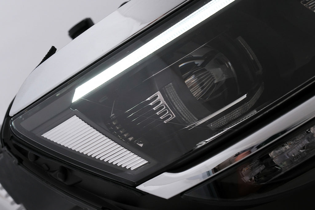 Fari Anteriori LED VW Tiguan II Mk2 (2016-2019) R-Line Matrix Design Luci di svolta dinamiche sequenziali