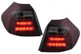 Fanali Posteriori LED Light Bar BMW Serie 1 E81 E87 (2004-08.2007) Rosso Fumè