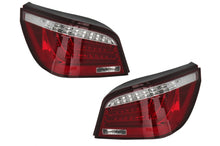 Carica l&#39;immagine nel visualizzatore di Gallery, Fanali Posteriori LED Lightbar BMW Serie 5 E60 (04.2003-03.2007) Red White