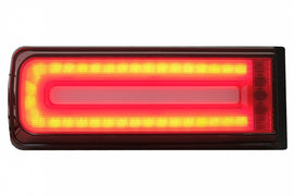 Fanali Posteriori LED Light Bar Mercedes Classe G W463 (2008-2017) Facelift 2018 Design Luce di svolta sequenziale dinamica Smoke Red