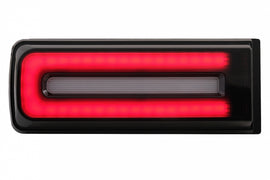 Fanali Posteriori LED Light Bar Mercedes Classe G W463 (2008-2017) Facelift 2018 Design Luce di svolta sequenziale dinamica Nero