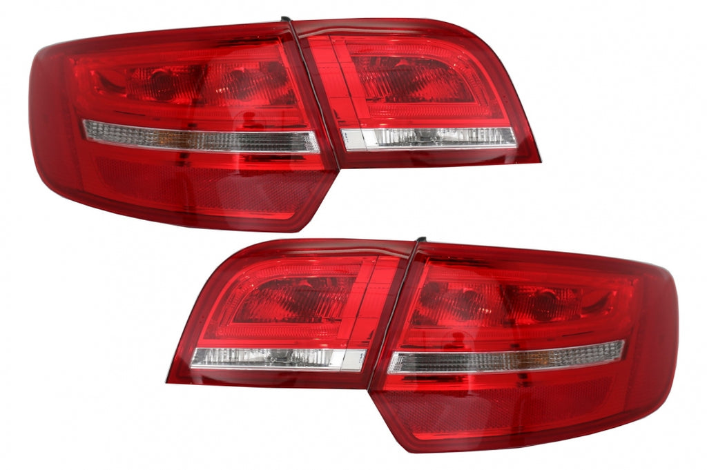 Fanali posteriori a LED Audi A3 8PA Sportback (2004-2008) Red/Clear