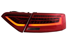 Carica l&#39;immagine nel visualizzatore di Gallery, Fanali Posteriori LED Audi A5 8T Coupe Cabrio Sportback (2007-2011) Luce di svolta sequenziale dinamica