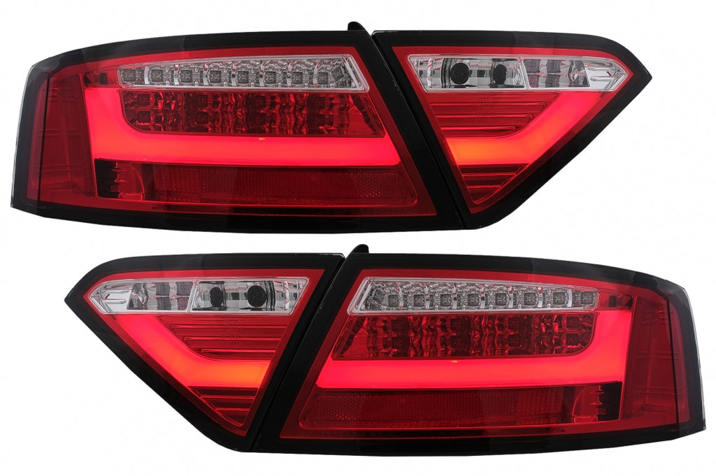 Fanali posteriori a LED Audi A5 8T Coupe Cabrio Sportback (2007-2009) Red Clear