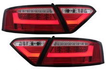 Load image into Gallery viewer, Fanali posteriori a LED Audi A5 8T Coupe Cabrio Sportback (2007-2009) Red Clear