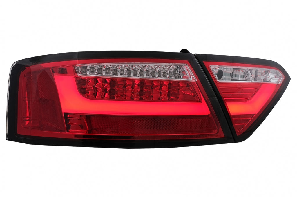 Fanali posteriori a LED Audi A5 8T Coupe Cabrio Sportback (2007-2009) Red Clear