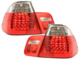 Fanali Posteriori LED BMW Serie 3 E46 Limousine 4 Porte (1998-2001) Red Crystal
