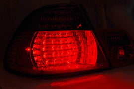 Fanali Posteriori LED BMW Serie 3 E46 Coupe 2 Porte (04.2003-2005) Rosso Fumè