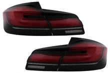 Carica l&#39;immagine nel visualizzatore di Gallery, Fanali Posteriori LED BMW Serie 5 F10 (2011-2017) con Luce di svolta sequenziale dinamica Upgrade to LCI G30 Design