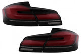 Fanali Posteriori LED BMW Serie 5 F10 (2011-2017) con Luce di svolta sequenziale dinamica Upgrade to LCI G30 Design
