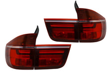 Carica l&#39;immagine nel visualizzatore di Gallery, Fanali Posteriori LED BMW X5 E70 (2007-2010) Light Bar LCI Facelift Design