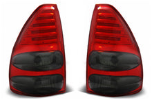 Carica l&#39;immagine nel visualizzatore di Gallery, Fanali Posteriori LED Toyota Land Cruiser FJ120 (2003-2008) Rosso Fumè