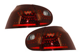 Fanali posteriori a LED VW Golf V 5 (2004-2009) Left Hand Drive (LHD) Cherry Red Urban Style