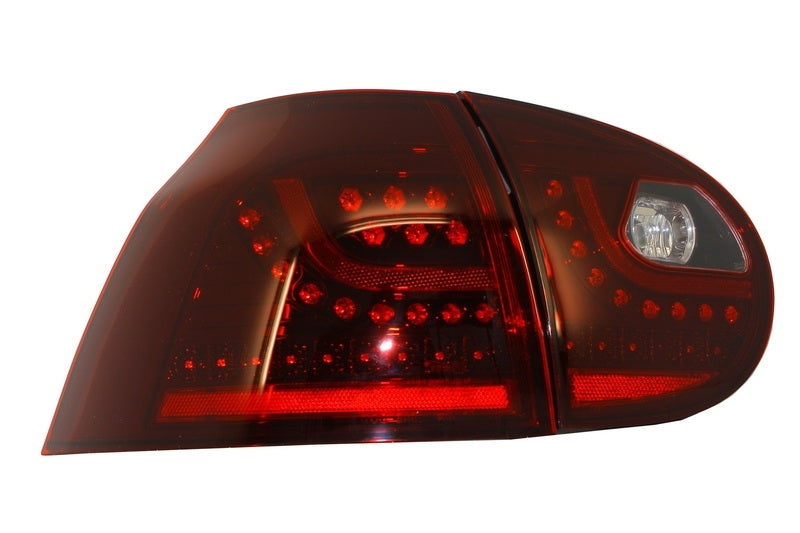 Fanali posteriori a LED VW Golf V 5 (2004-2009) Left Hand Drive (LHD) Cherry Red Urban Style