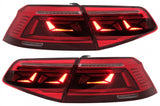 Fanali posteriori a LED VW Passat B8 3G (2015-2019) Limousine Sequential Dynamic Turning Lights B8.5 Design