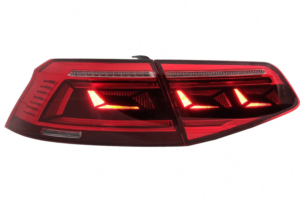 Fanali posteriori a LED VW Passat B8 3G (2015-2019) Limousine Sequential Dynamic Turning Lights B8.5 Design