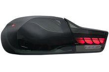 Carica l&#39;immagine nel visualizzatore di Gallery, Fanali Posteriori LED BMW Serie 4 F32 F33 F36 M4 F82 F83 (2013-03.2019) Rosso Fumè con Luce di svolta sequenziale dinamica