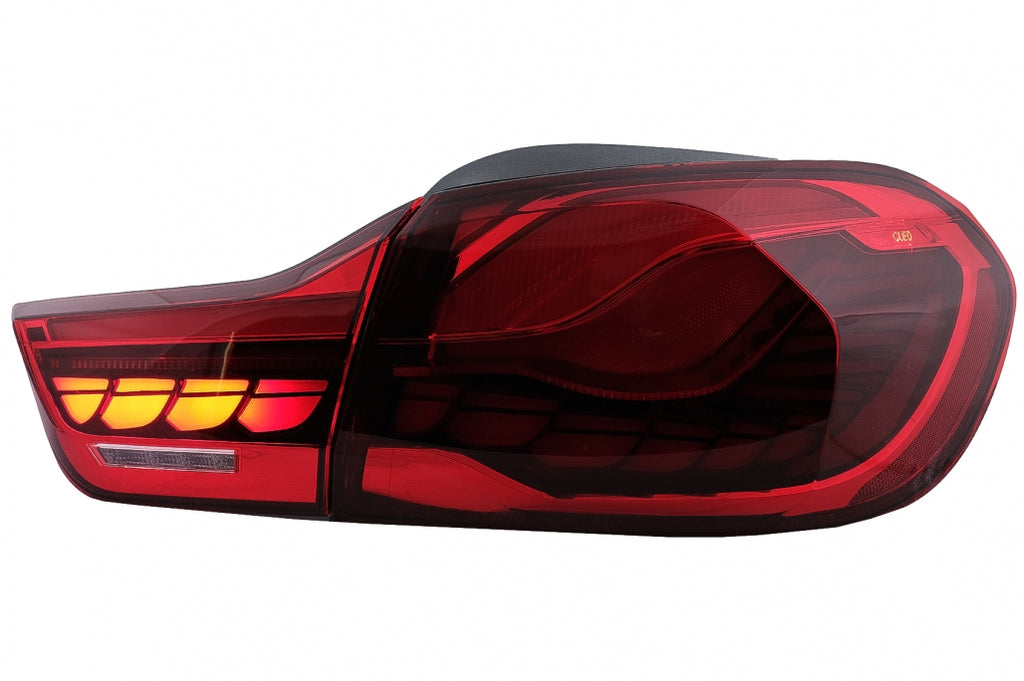 Fanali Posteriori LED BMW Serie 4 F32 F33 F36 M4 F82 F83 (2013-03.2019) Red con Luce di svolta sequenziale dinamica