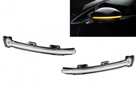 Osram Dynamic Full LED Indicatori specchietti LEDriving VW Golf 7 & 7.5 (08/2012-) VW Touran II (05/2015-) Lamando (2014 -2019) Bianco Edition