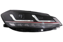Load image into Gallery viewer, Fari Anteriori Osram Full LED LEDriving VW Golf MK7.5 Facelift (2017-2020) GTI Look Aggiornamento per lampade alogene con Luce di svolta sequenziale dinamica