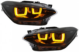 Fari Anteriori Osram LED riving Full LED BMW Serie 1 F20 F21 (06.2011-03.2015) Nero