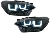 Fari Anteriori Osram LED riving Full LED BMW Serie 1 F20 F21 (06.2011-03.2015) Nero